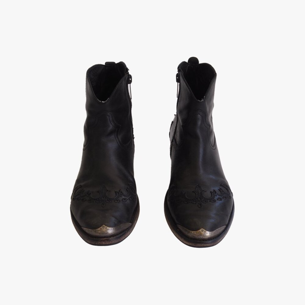 Golden Goose Black Ankle Boots
